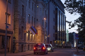 Fassade der Unterkunft