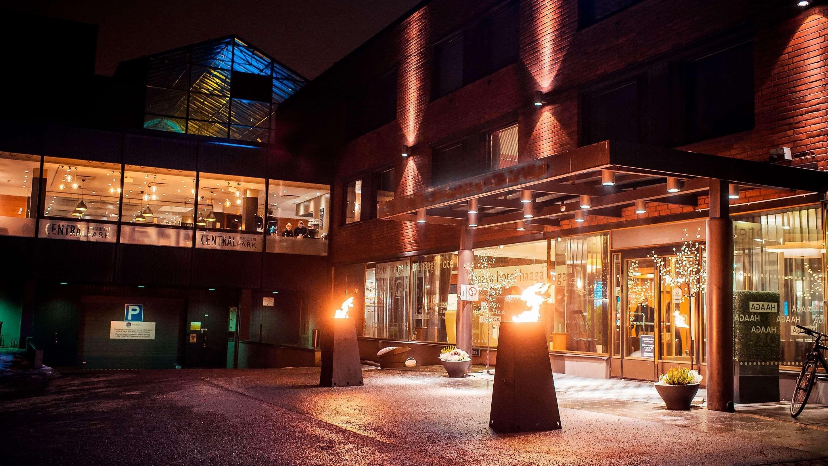 Blick von der Unterkunft