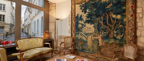 Zona de estar del vestíbulo