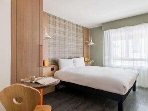 Hypoallergeen beddengoed, een kluis op de kamer, een bureau