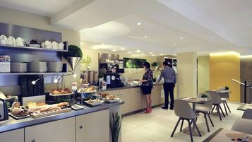 Morgenmadsbuffet hver dag mod et gebyr