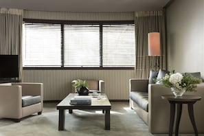 Suite Loft | Literie de qualité supérieure, minibar, coffres-forts dans les chambres