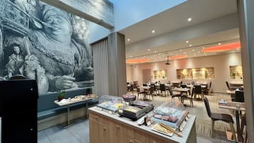 Daily buffet breakfast (EUR 15 per person)