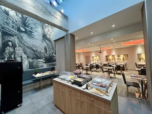 Daily buffet breakfast (EUR 15 per person)