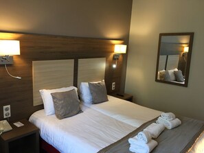 Premium bedding, in-room safe, individually decorated, desk