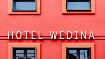 Blick von der Unterkunft