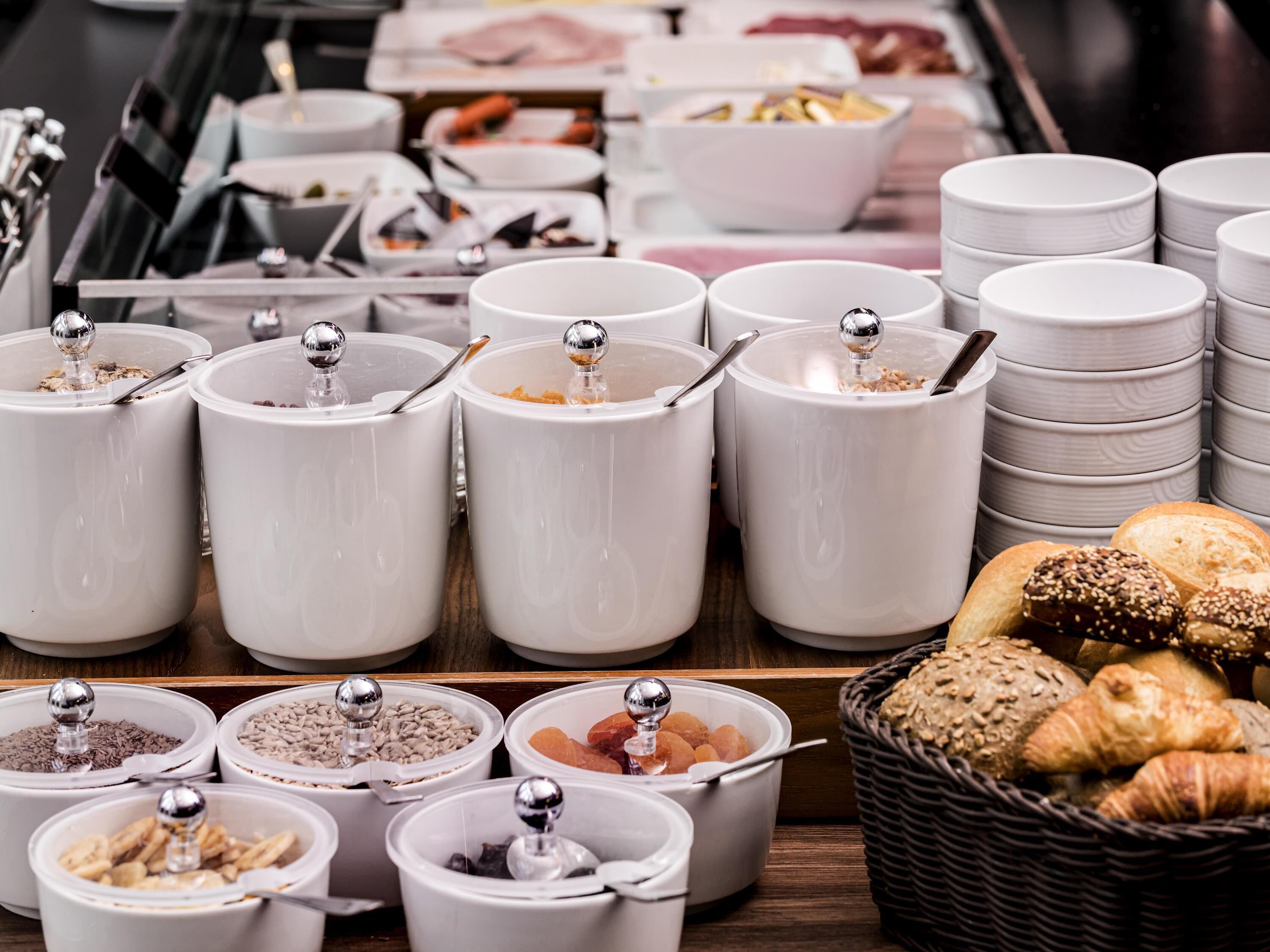 daily buffet breakfast (eur 16 per person)