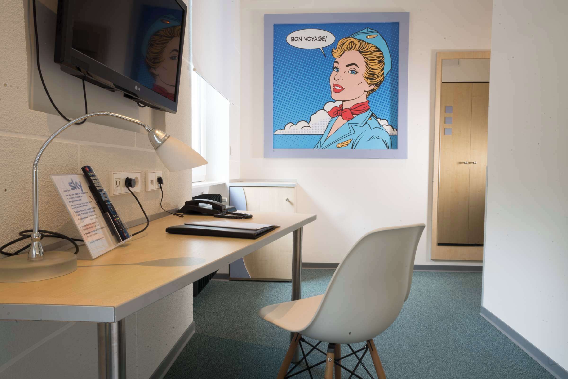 1 bedroom, hypo-allergenic bedding, in-room safe, individually decorated