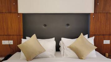 Premium bedding, minibar, in-room safe, desk