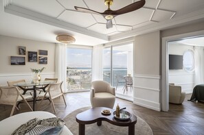 Galei Kinneret Suite | Premium bedding, minibar, in-room safe, iron/ironing board