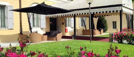 Fassade der Unterkunft