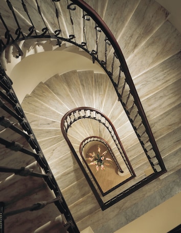 Staircase. Hotel Dei Mellini