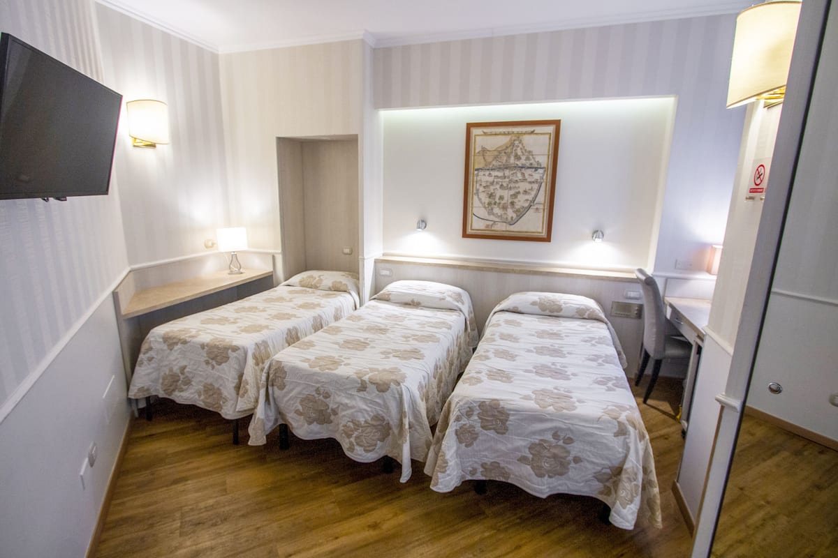 Triple Room | Premium bedding, down comforters, minibar, in-room safe