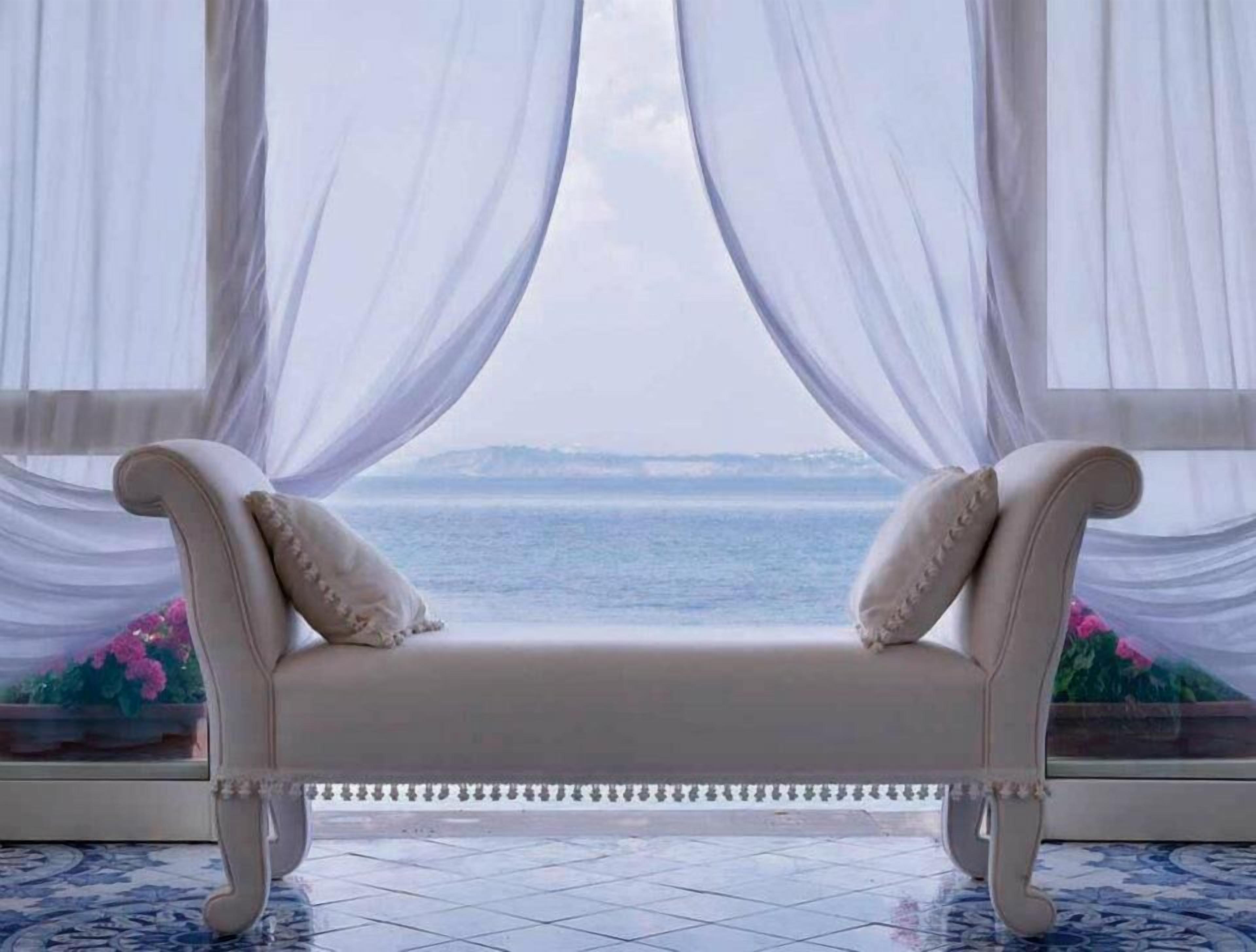 Luxury Suite, Sea View | Hypo-allergenic bedding, minibar, in-room safe, desk