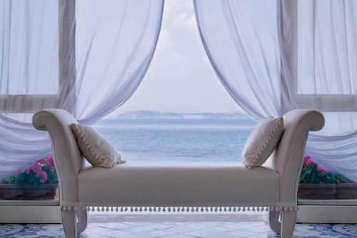 Luxury Suite, Sea View | Hypo-allergenic bedding, minibar, in-room safe, desk