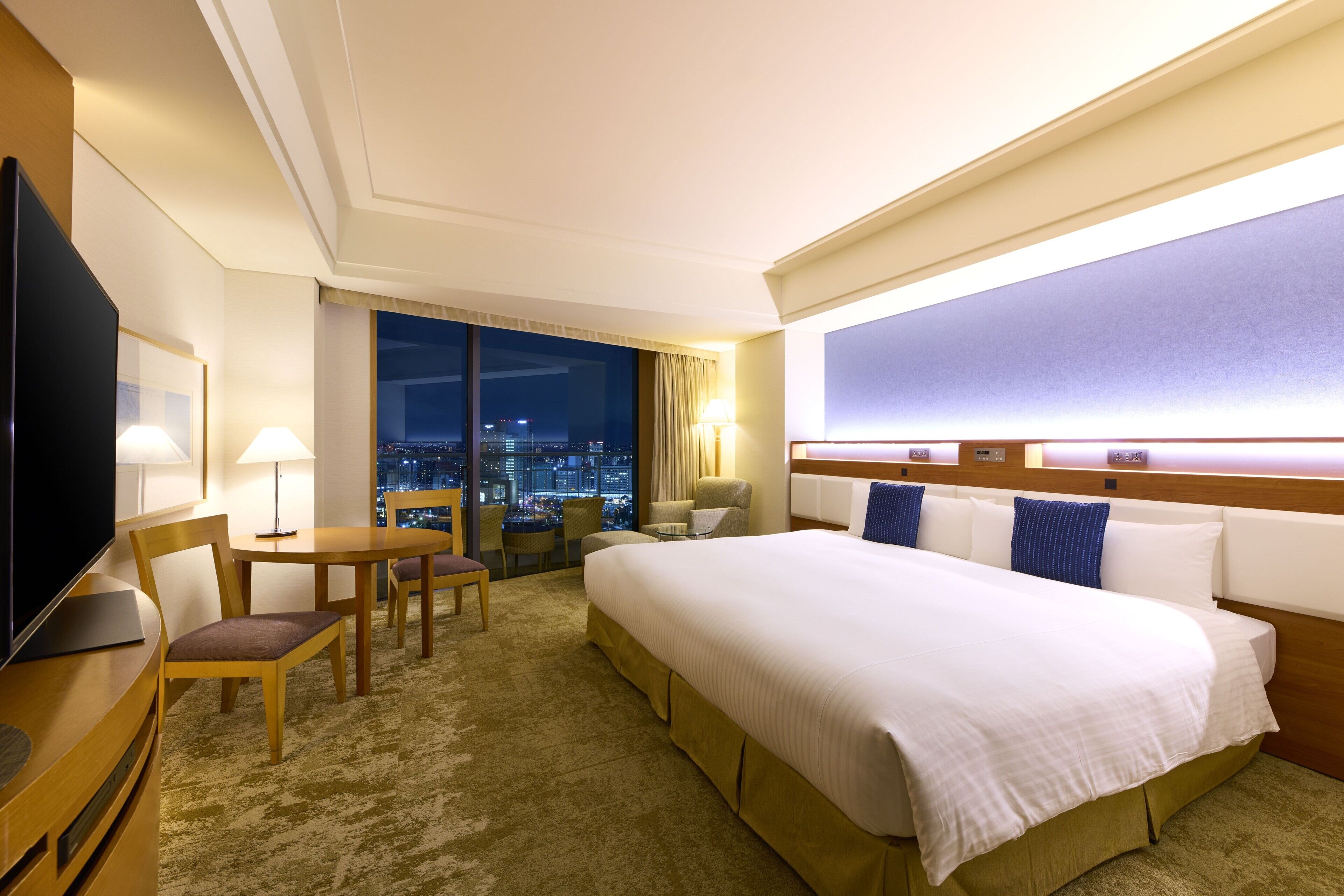 Habitación doble ejecutiva, para no fumadores, vista al parque | Edredón, caja de seguridad en la habitación y escritorio 