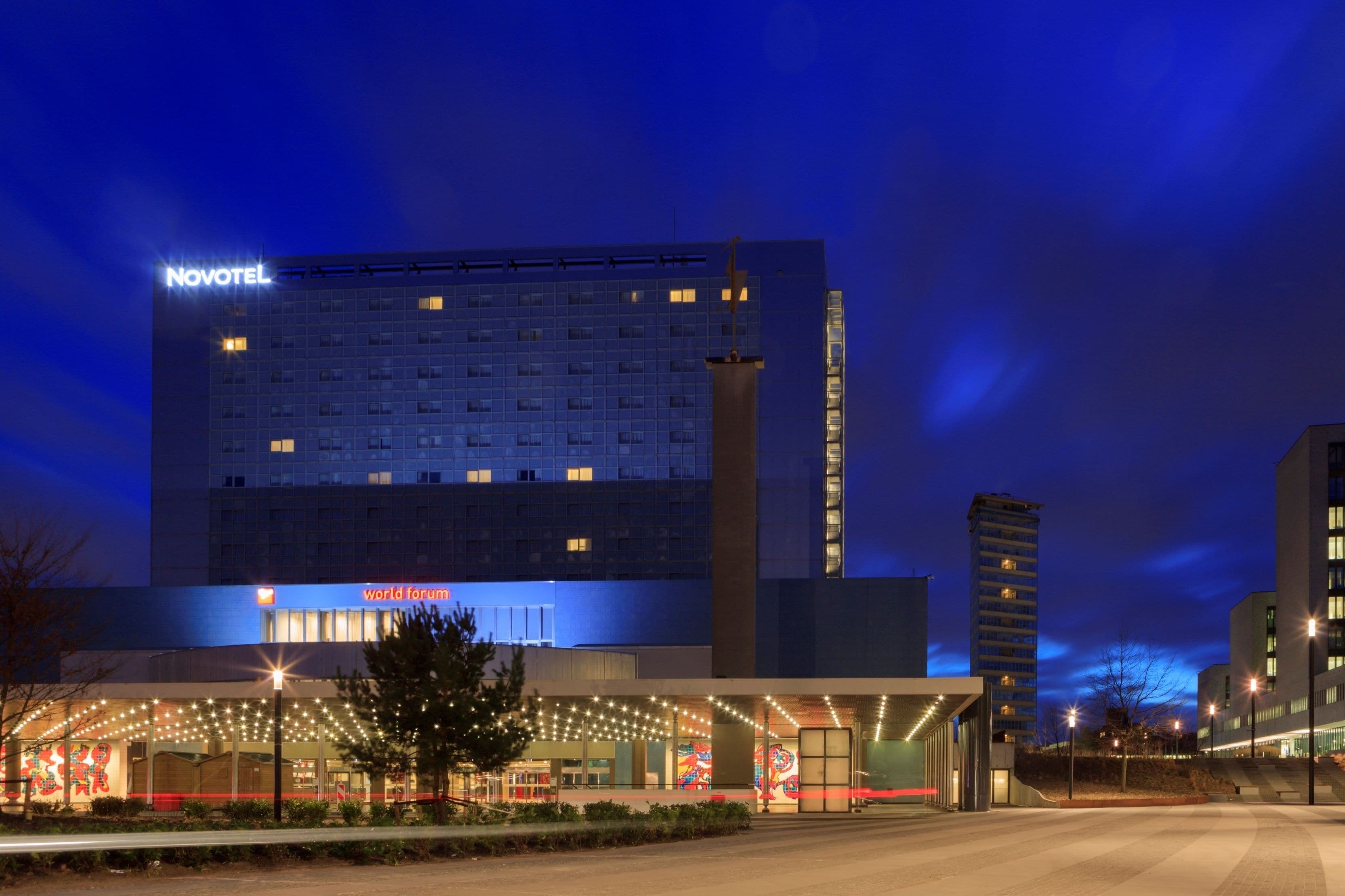 front of property – evening/night