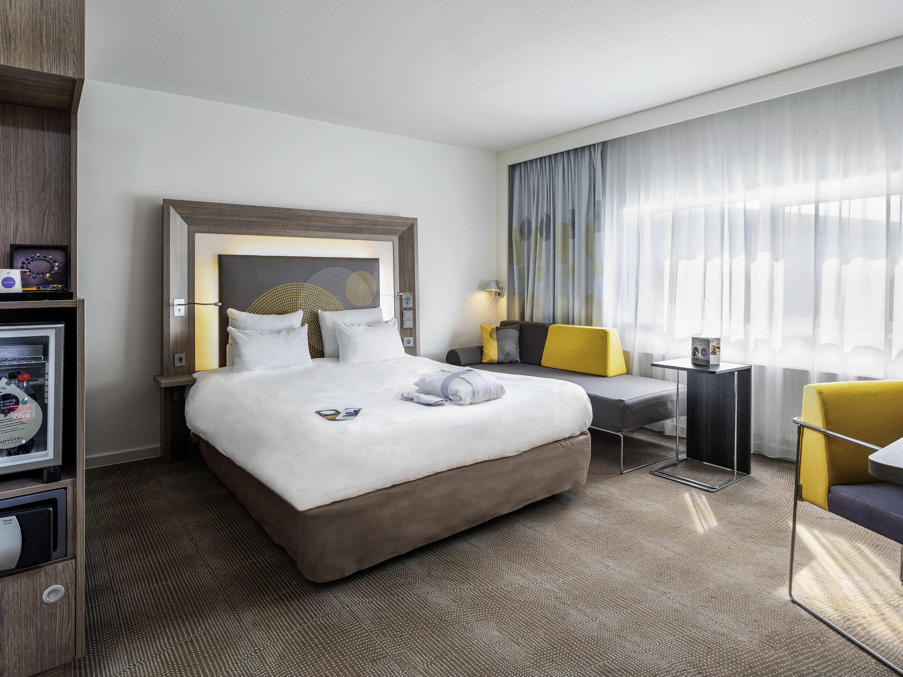 Executive-Doppelzimmer, 1 Doppelbett und Schlafsofa | Allergikerbettwaren, Minibar, Zimmersafe, Schreibtisch