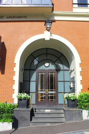 Entrada de la propiedad