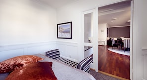Premium bedding, pillow-top beds, WiFi, bed sheets