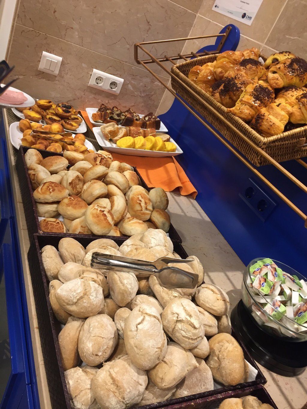 daily buffet breakfast (eur 12 per person)