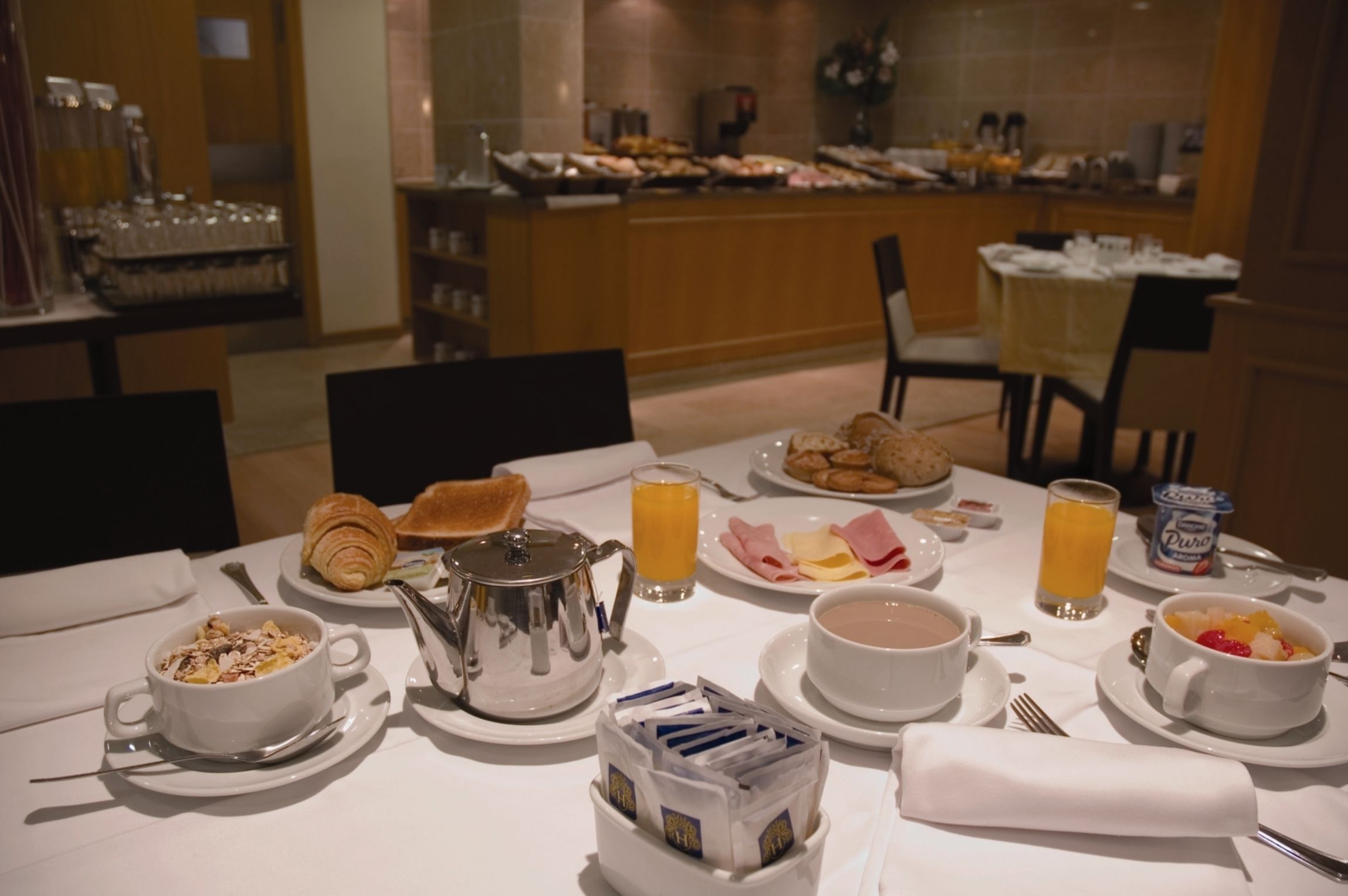 Breakfast area