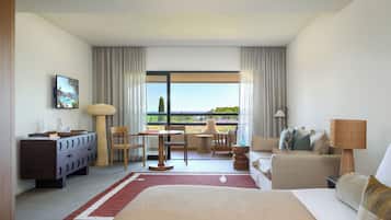 Suite Junior, pemandangan samudra (Ocean Suite) | Area keluarga | TV LCD