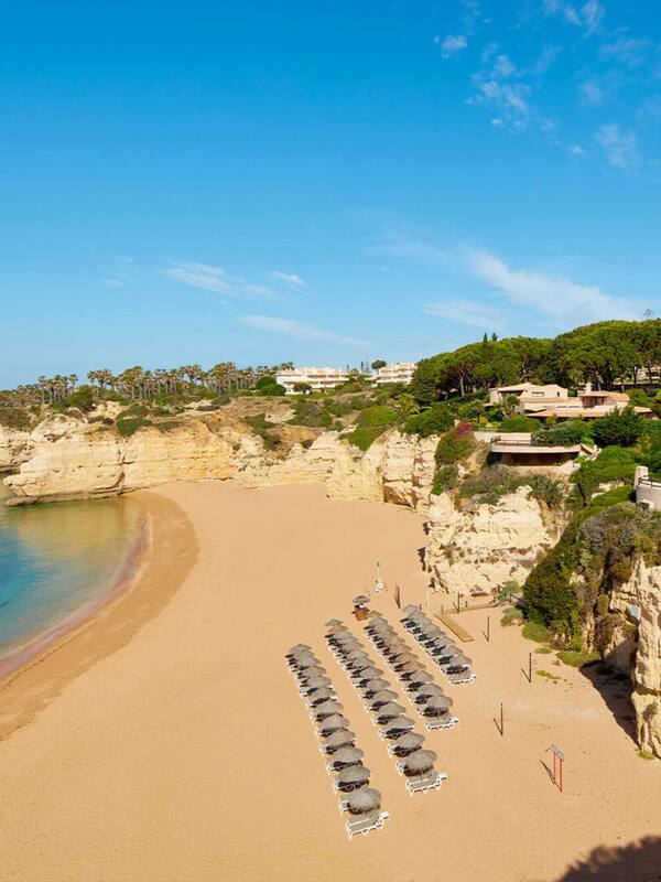 Private beach nearby, white sand