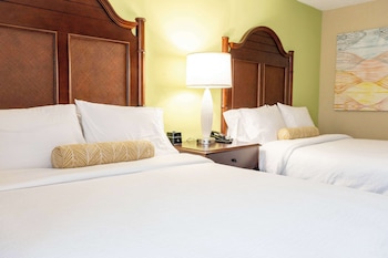Premium Suite, 2 Queen Beds | 1 bedroom, in-room safe, desk, soundproofing at Hampton Inn & Suites San Juan