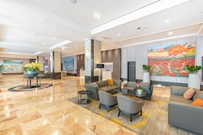 Sitzecke in der Lobby