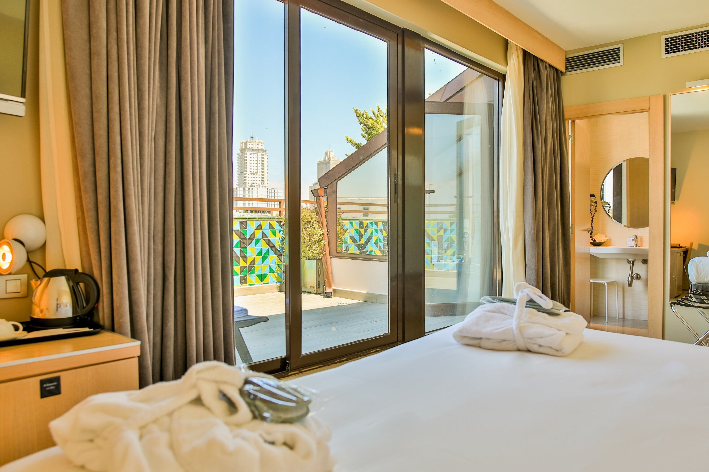 double room, terrace (jacuzzi) | balcony