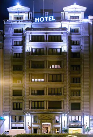 Front of property – evening/night