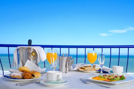 Vista a la playa o al mar