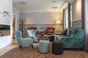 Lobby sitting area