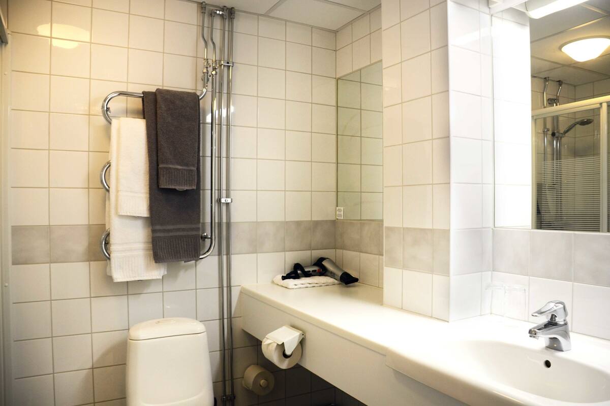 room (includes a light evening meal) | bathroom | hair dryer, towels