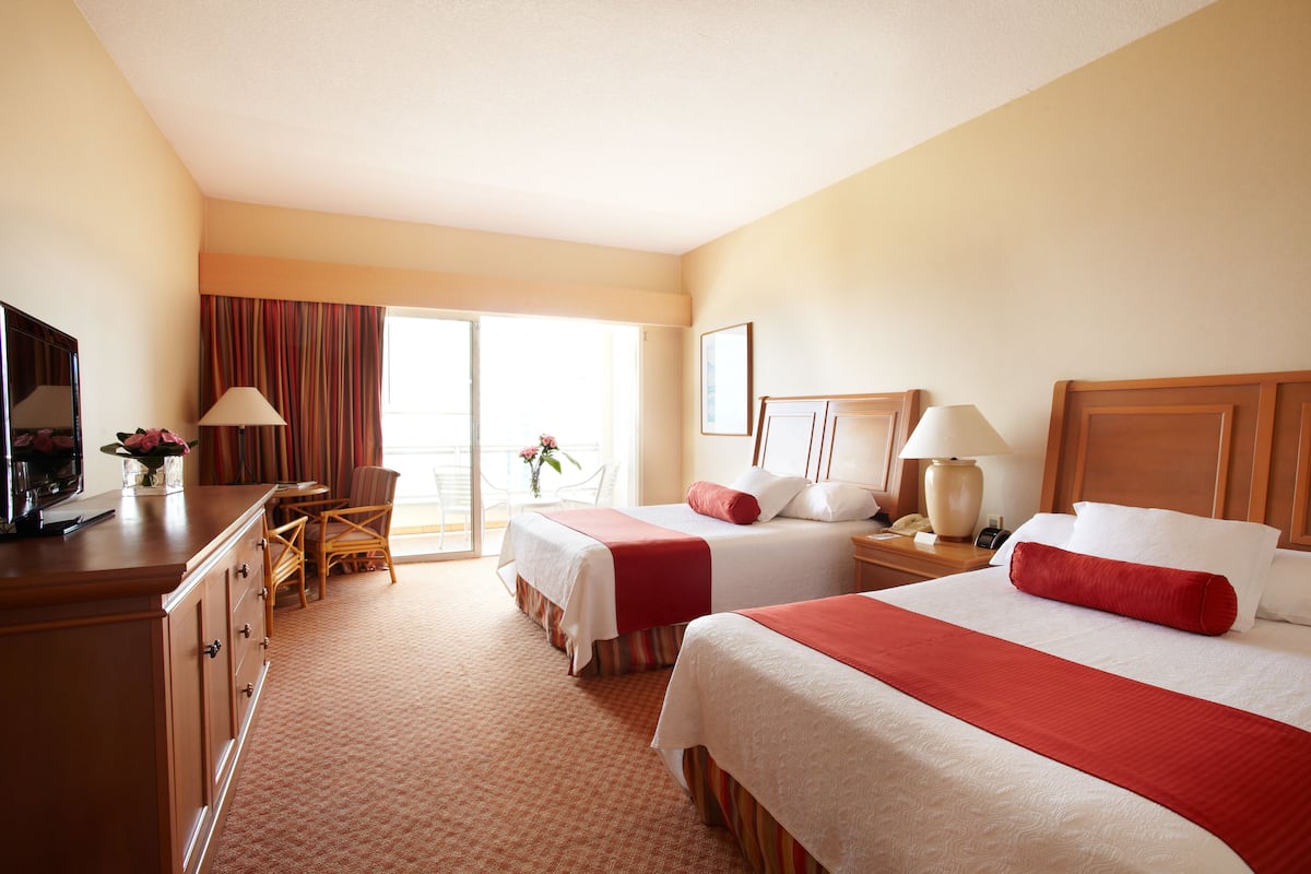 Minibar, desk, blackout curtains, cots/infant beds