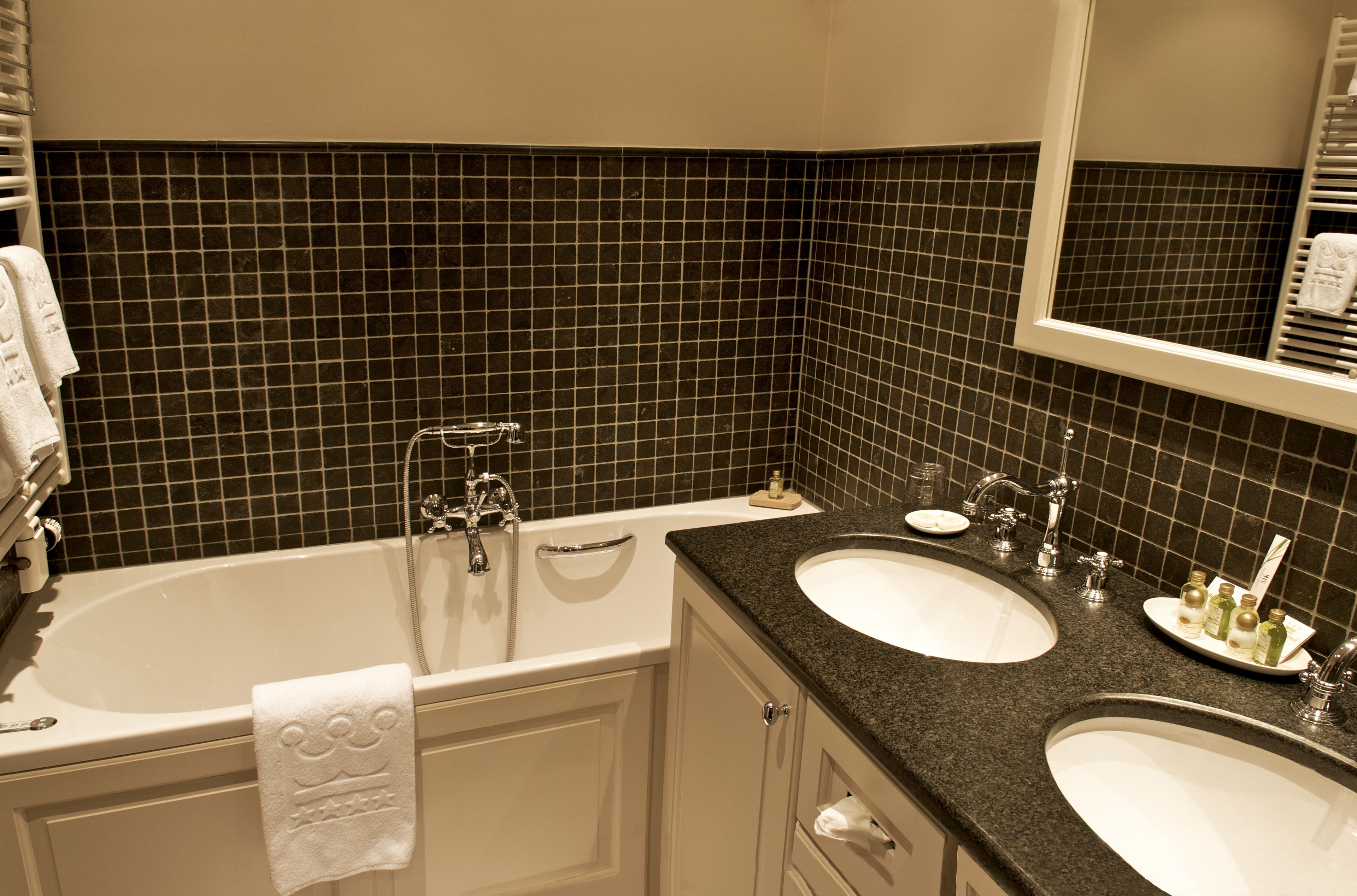premium room | bathroom | free toiletries, hair dryer, towels, soap