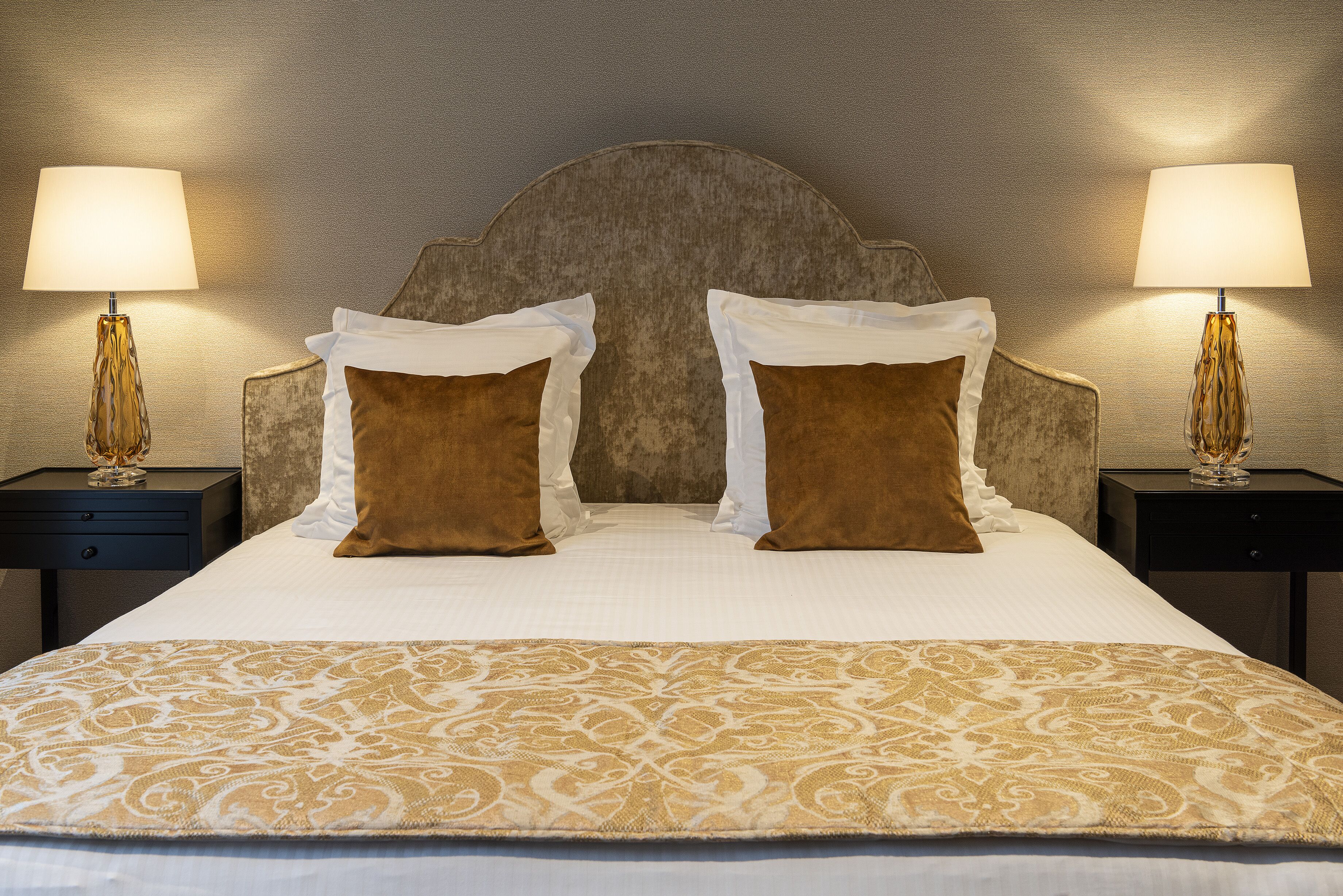 hypo-allergenic bedding, pillow-top beds, in-room safe