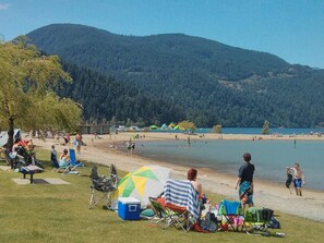 Beach nearby