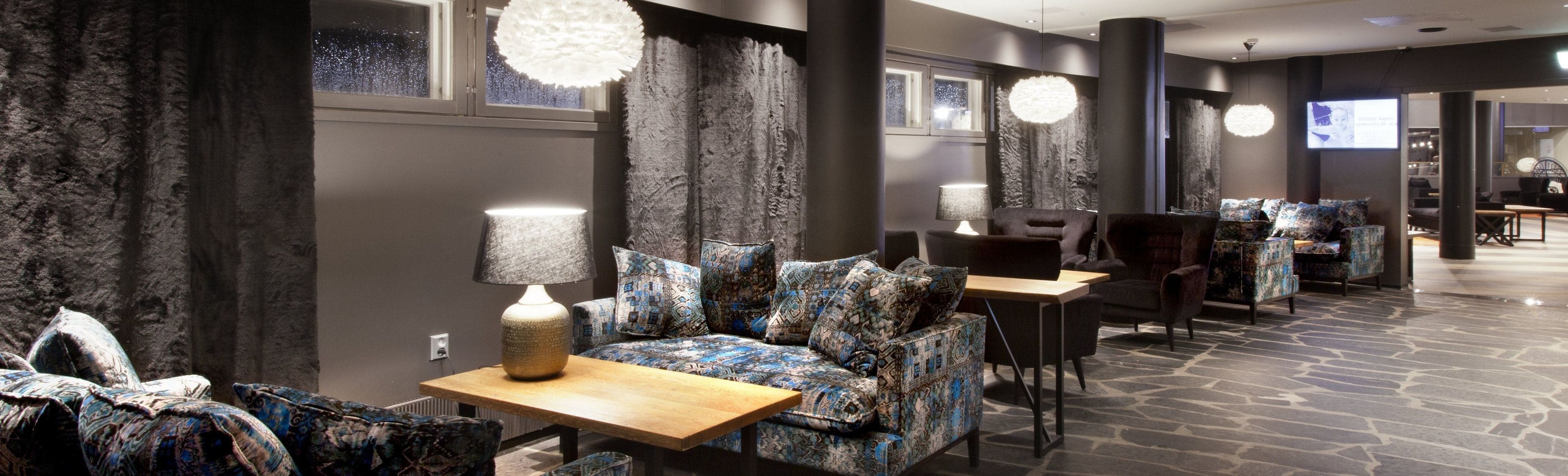 Khu tiếp khách ở sảnh