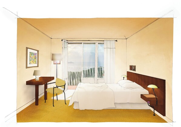 Panoramic Room | Premium bedding, in-room safe, desk, blackout curtains