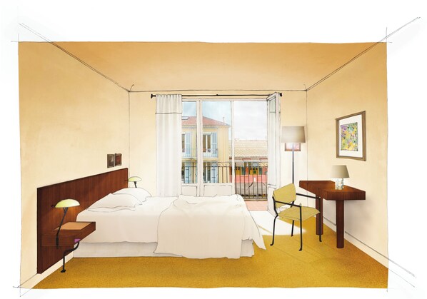 Premium bedding, in-room safe, desk, blackout drapes
