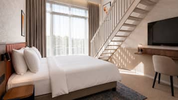 Chambre Premium, 2 lits une place, balcon | Minibar, coffres-forts dans les chambres, bureau, chambres insonorisées