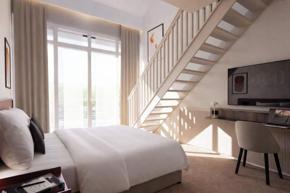 Premium Room, 2 Double Beds | Minibar, in-room safe, desk, soundproofing