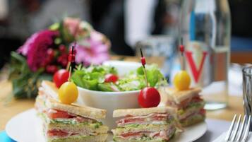 Lunch and dinner served
