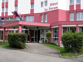 Konaklama yerinin ön cephesi