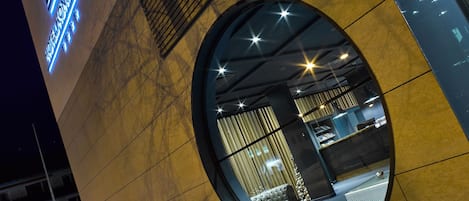 Front of property - evening/night