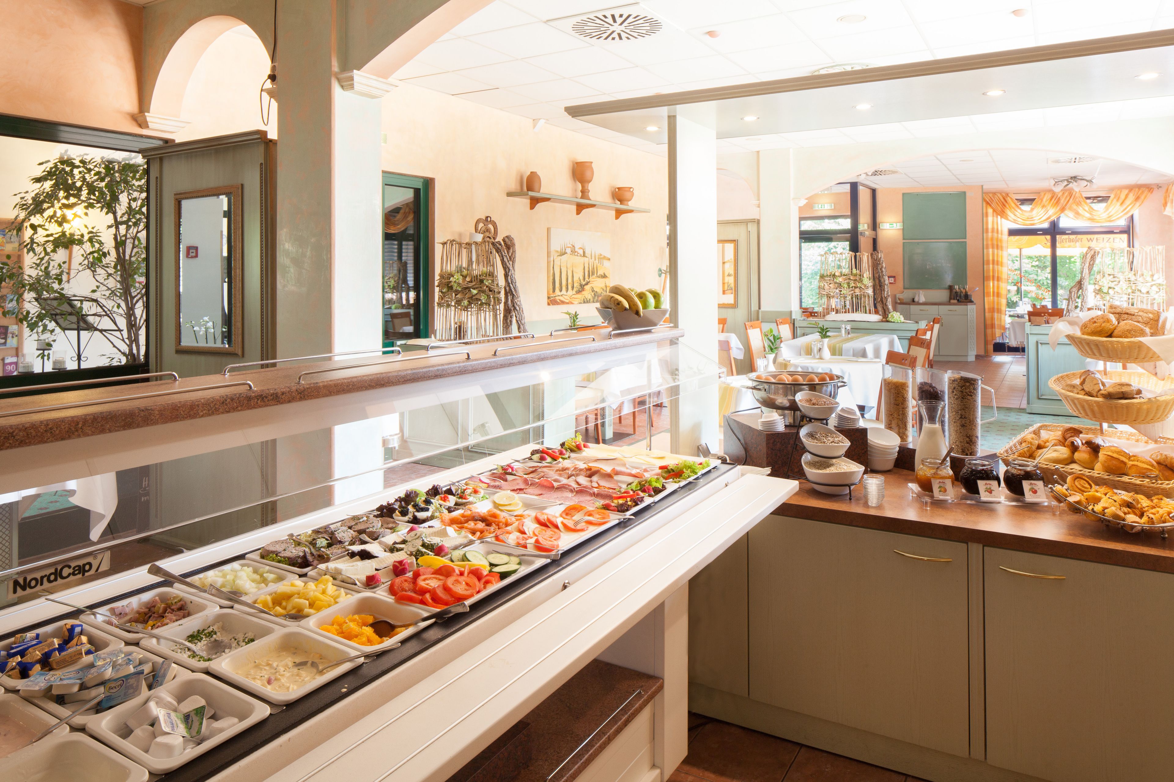 daily buffet breakfast (eur 17 per person)