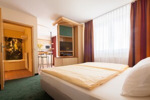 Minibar, in-room safe, desk, blackout curtains