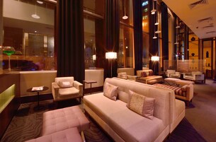 Sala de estar en el lobby